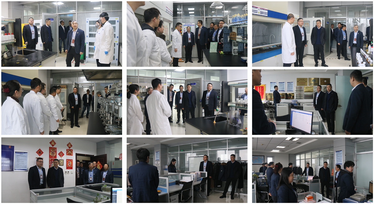 集团领导深入各部门开展新春团拜助力开工